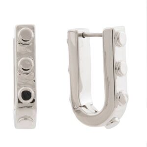 Gorjana Asher Silver Hoop Earrings